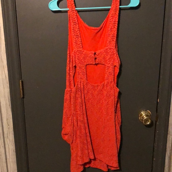 Free People Dresses & Skirts - Orange dress Free People Dresses & Skirts - Orange dress